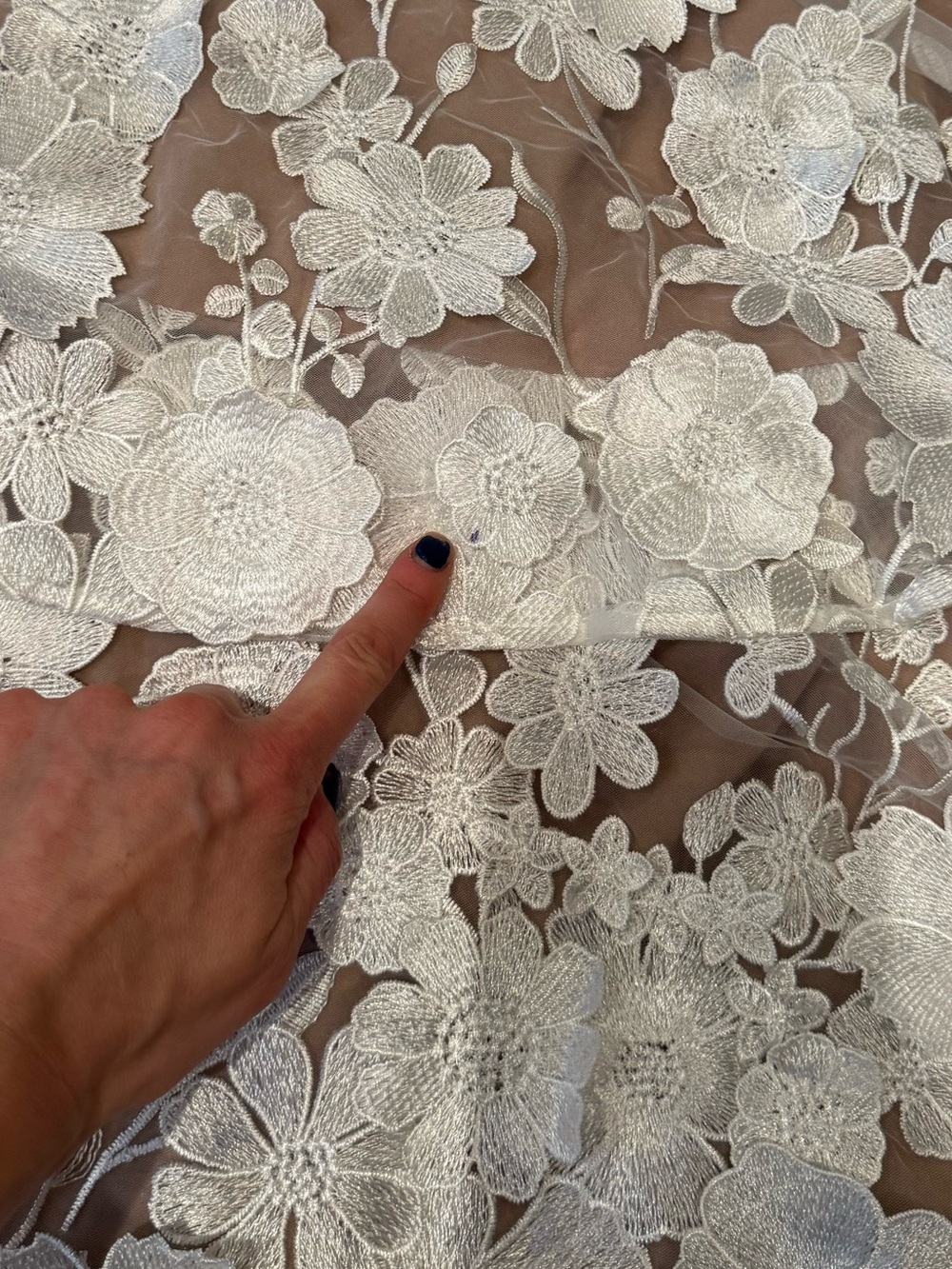BNWT ELLIAT revolve 3D flowers appliqué mini tiered dress - Picture 6 of 15